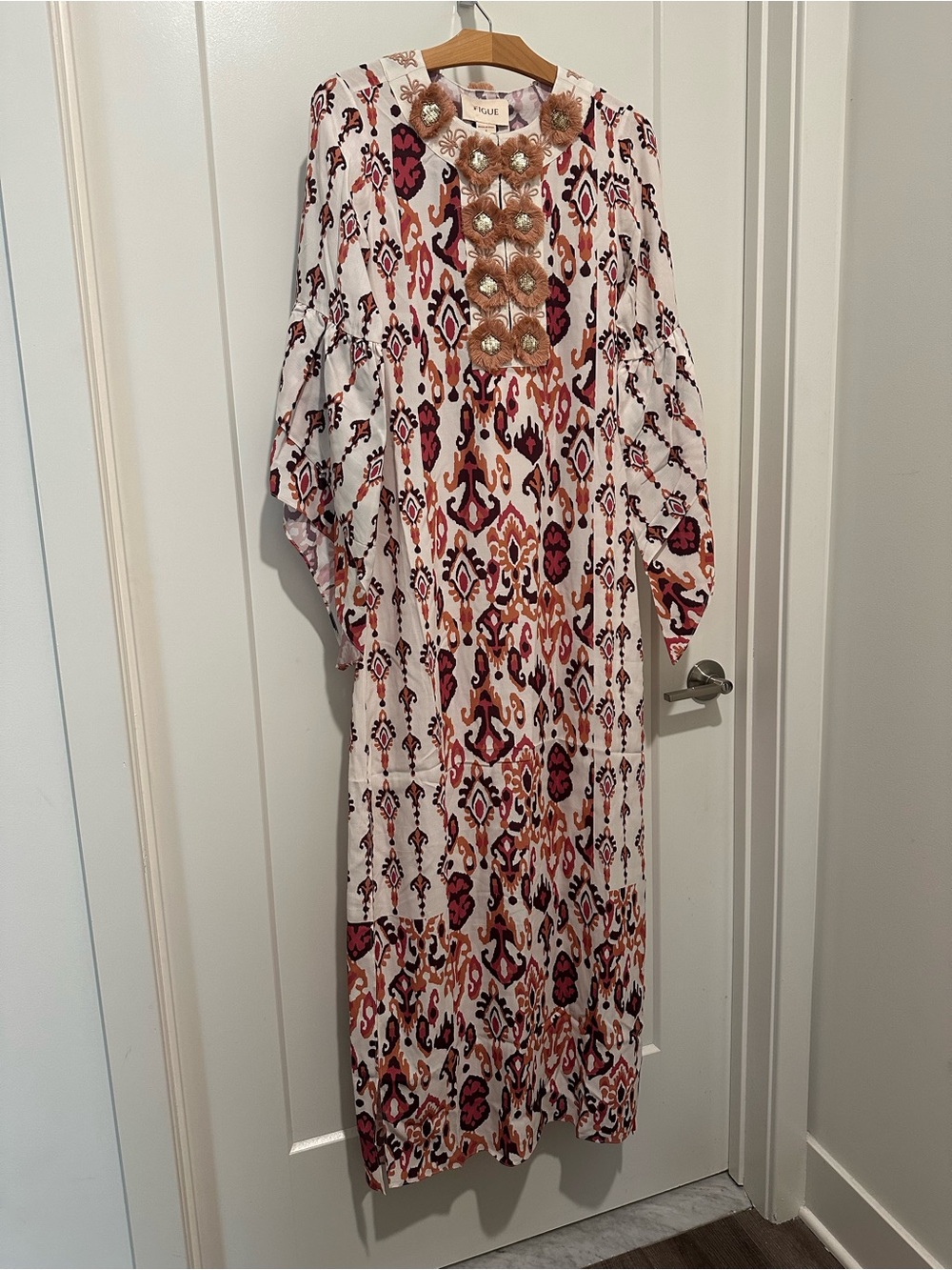 FIGUE Athena Kaftan Dress